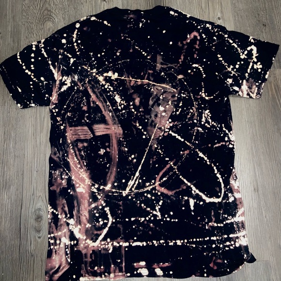 Bleached Streetwear Style T-Shirt M - Picture 2 of 2
